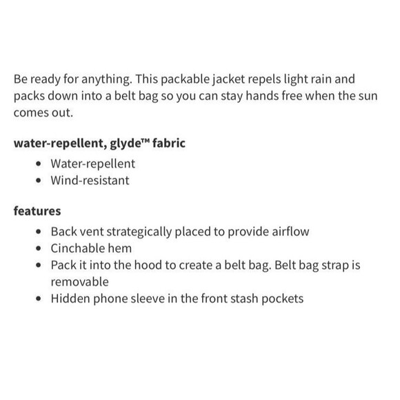 Lululemon Hood Lite Packable Jacket 4 Windbreaker Rain Lightweight Vent Run Gym - Picture 2 of 12